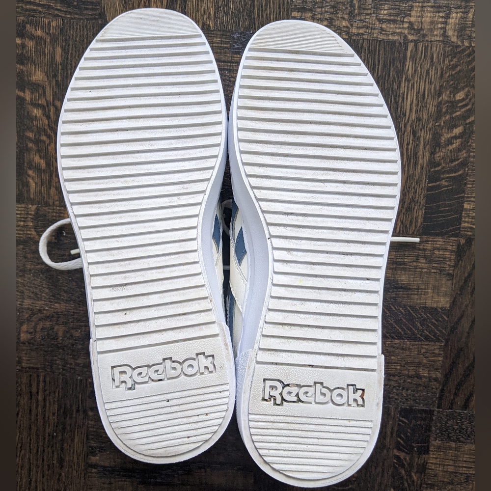 Reebok Classic White Blue Sneakers - Picture 9 of 9